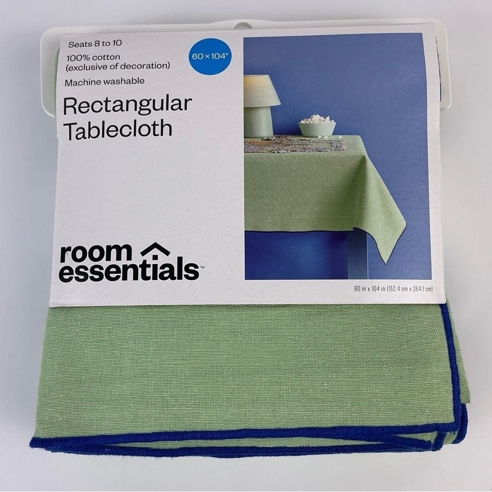 Green Tablecloth 60x104